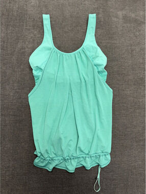 Lululemon No Limits Tank Top with Built in Bra and Adjustable Ruffle Hem